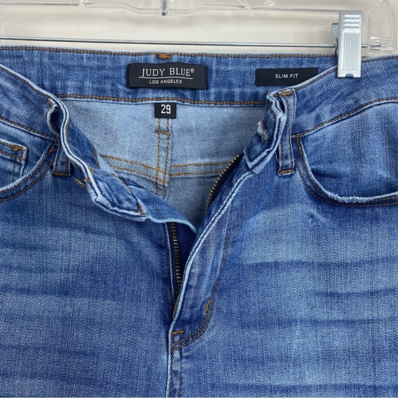 Judy Blue Gwen High Rise Slim Jeans Medium Wash size 29 - Picture 5 of 12